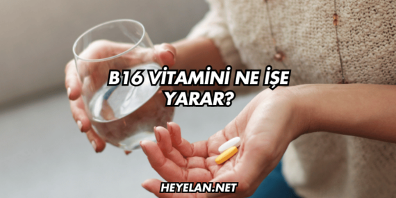 B16 Vitamini Ne İşe Yarar?