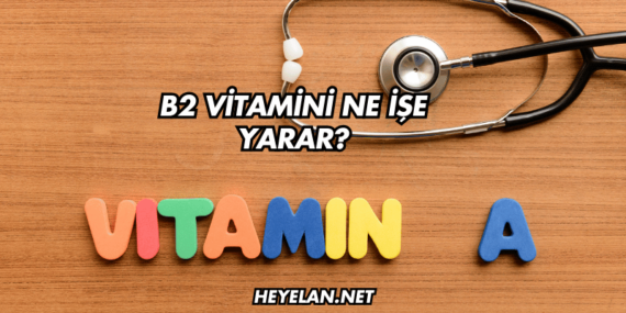 B2 Vitamini Ne İşe Yarar?