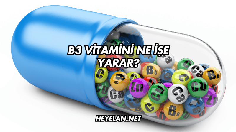 B3 Vitamini Ne İşe Yarar?