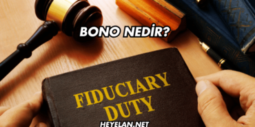 Bono Nedir?