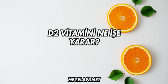 D2 Vitamini Ne İşe Yarar?