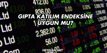 Gıpta Katılım Endeksine Uygun mu?