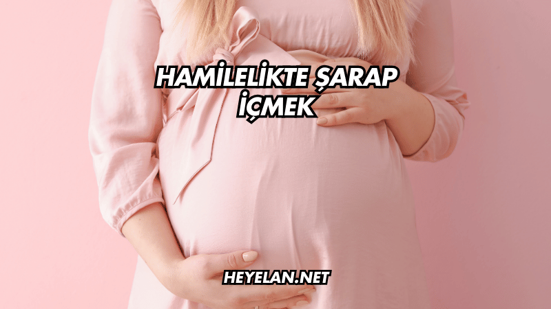 Hamilelikte Şarap İçmek