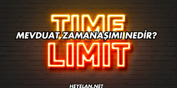 Mevduat Zamanaşımı Nedir?