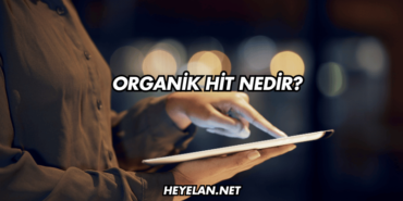 Organik Hit Nedir?
