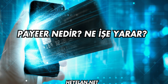 Payeer Nedir? Ne İşe Yarar?