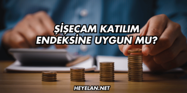 Şişecam Katılım Endeksine Uygun mu?