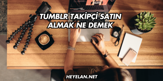 Tumblr Takipçi Satın Almak Ne Demek
